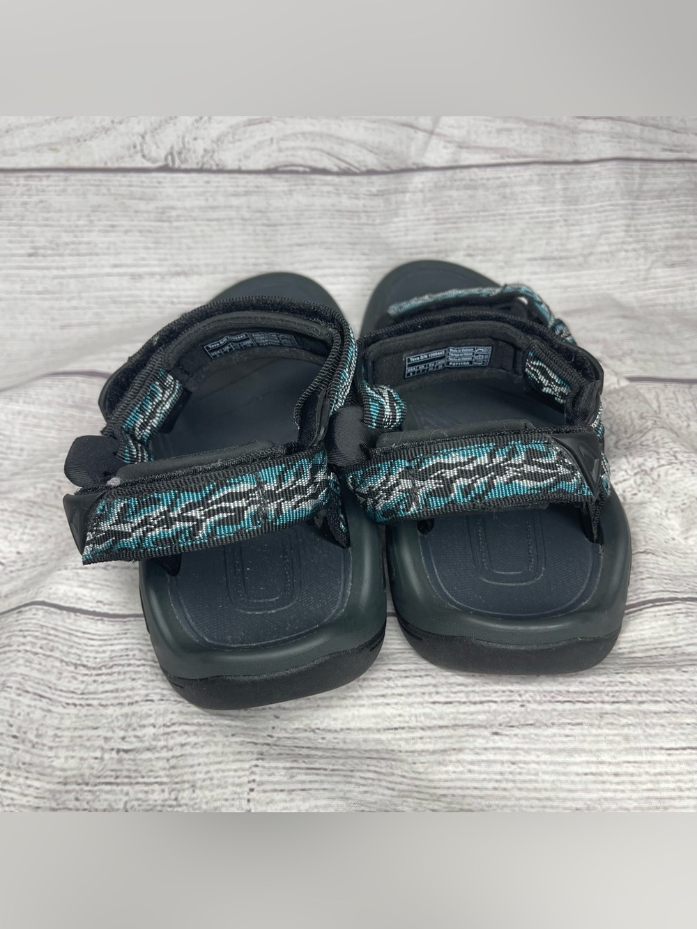 Teva Women’s 9 Terra Fi 5 Universal Manzanita Deep Lake Sandals - Picture 4 of 6